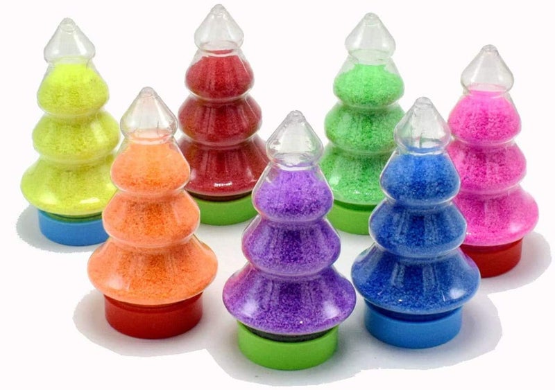 XIAOHONG 6 Colorful Magic Sand - Space, Hydrophobic Sand Play Sand Toys, Gifts for Kids, Stress Reliever - Image 5
